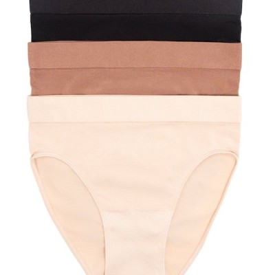 Cotton Modal Stretch Hi Cut Panty 6-Pack